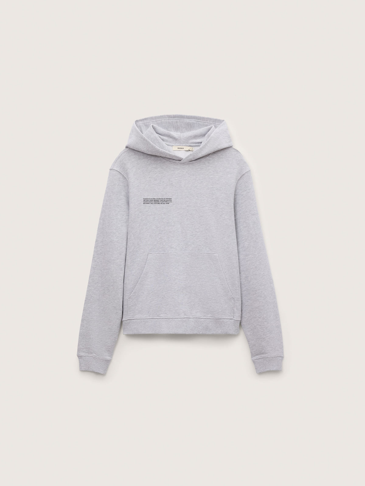 Womens Midweight Hoodie—Grey Marl