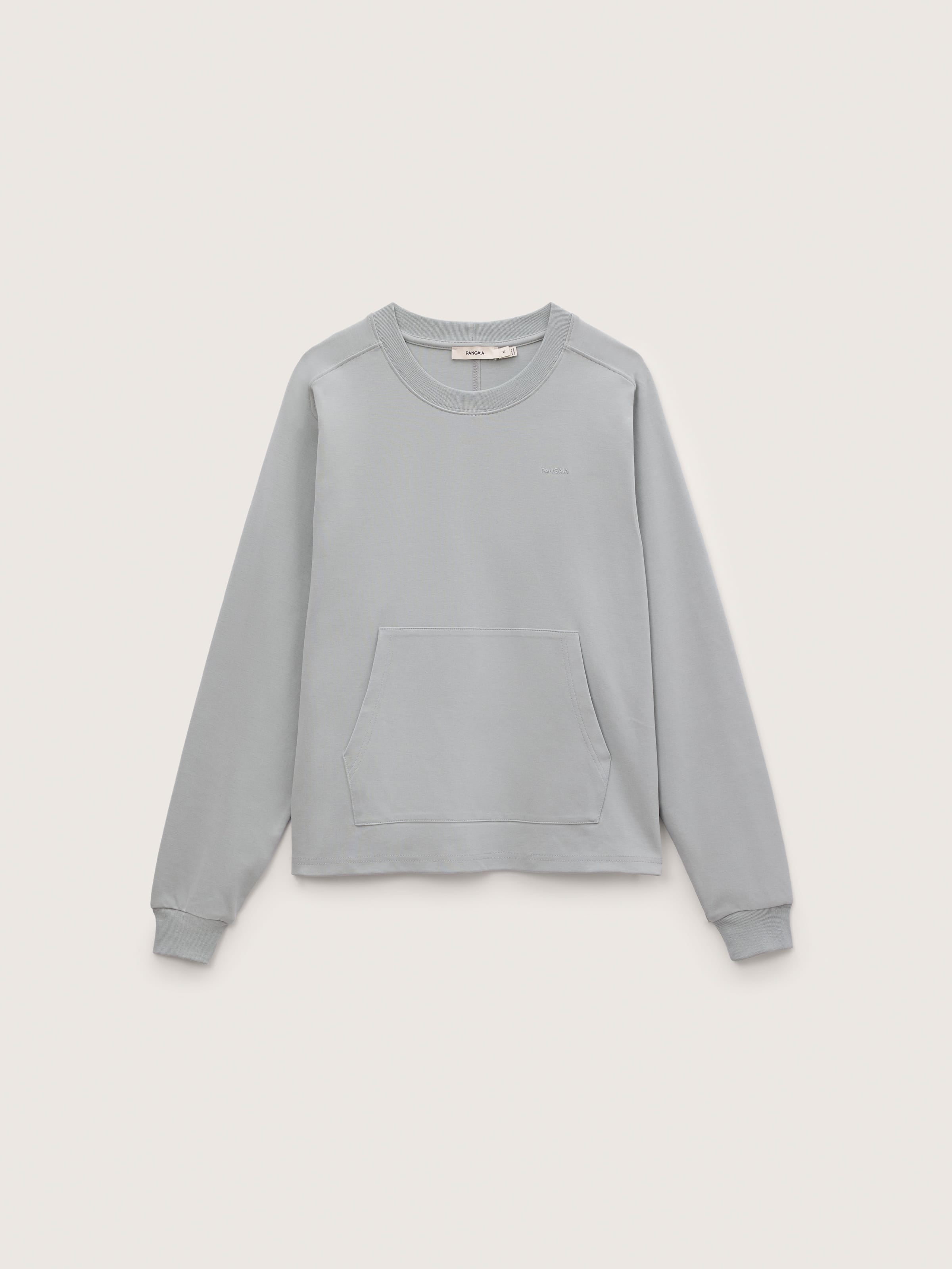 Mens Double Jersey Sweatshirt—Silent Stone