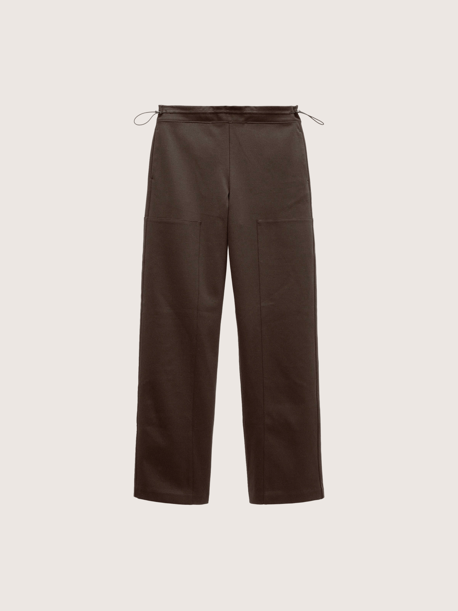 Womens Heavyweight Interlock Trousers—Obsidian Core