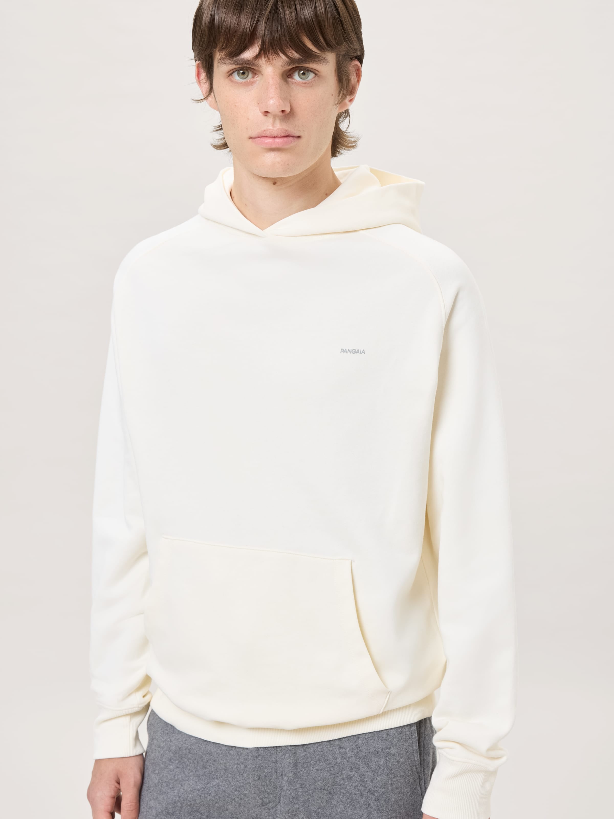 Mens Midweight Logo Hoodie—Soft Void