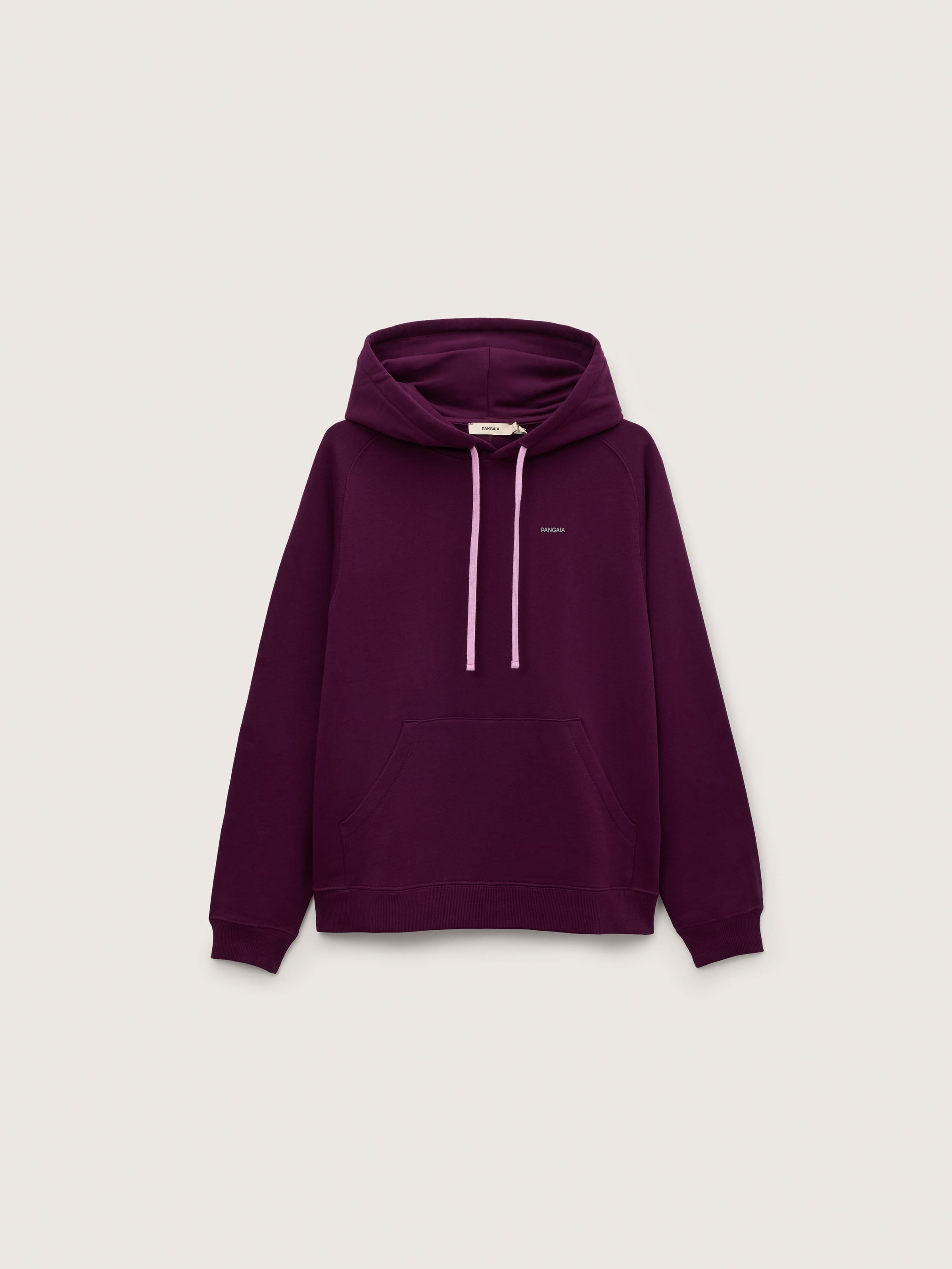 Womens Midweight Drawstring Hoodie—Nocturne Plum
