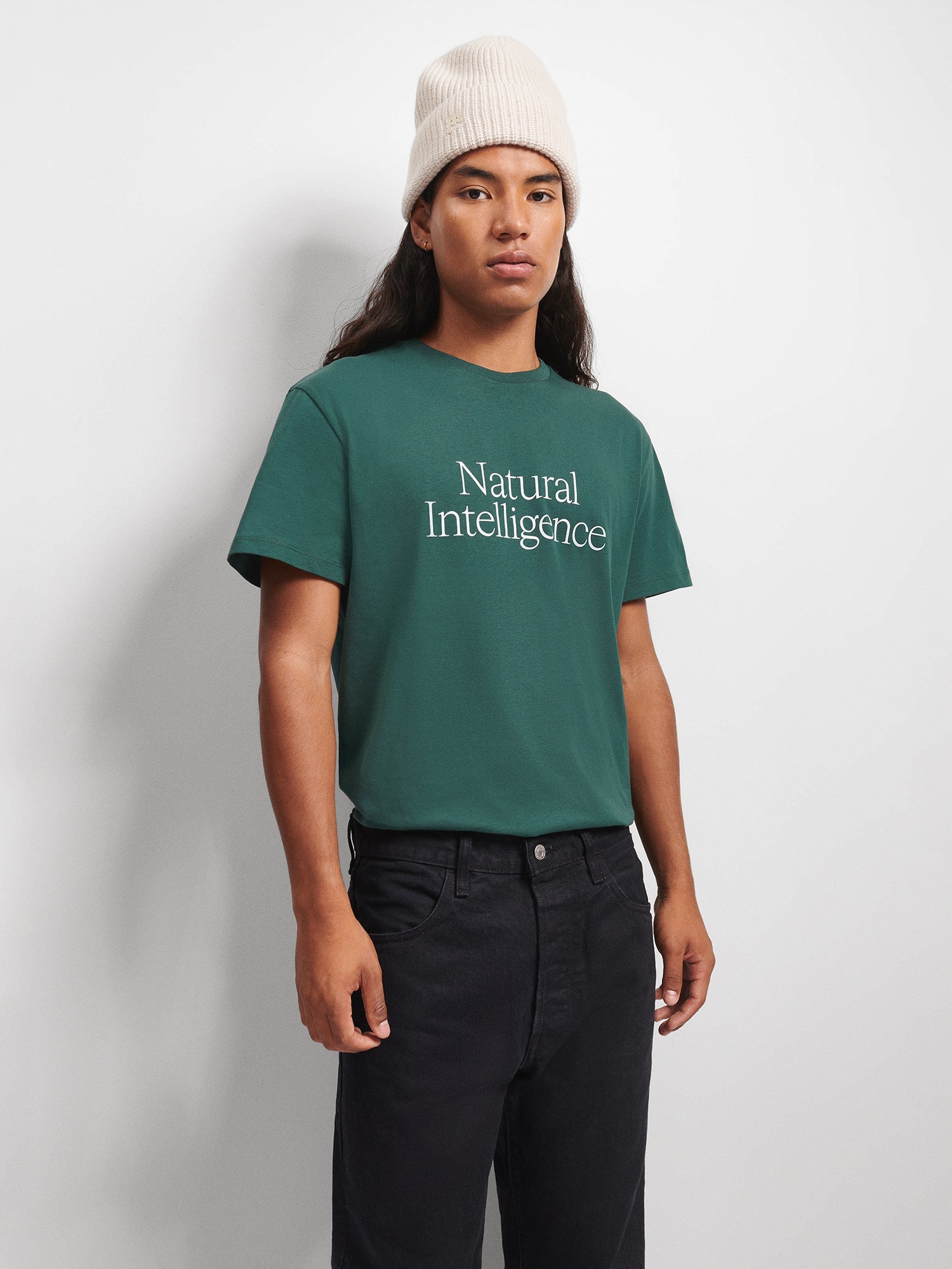 365_Natural_Intelligence_T_Shirt_Foliage_Green-male-2