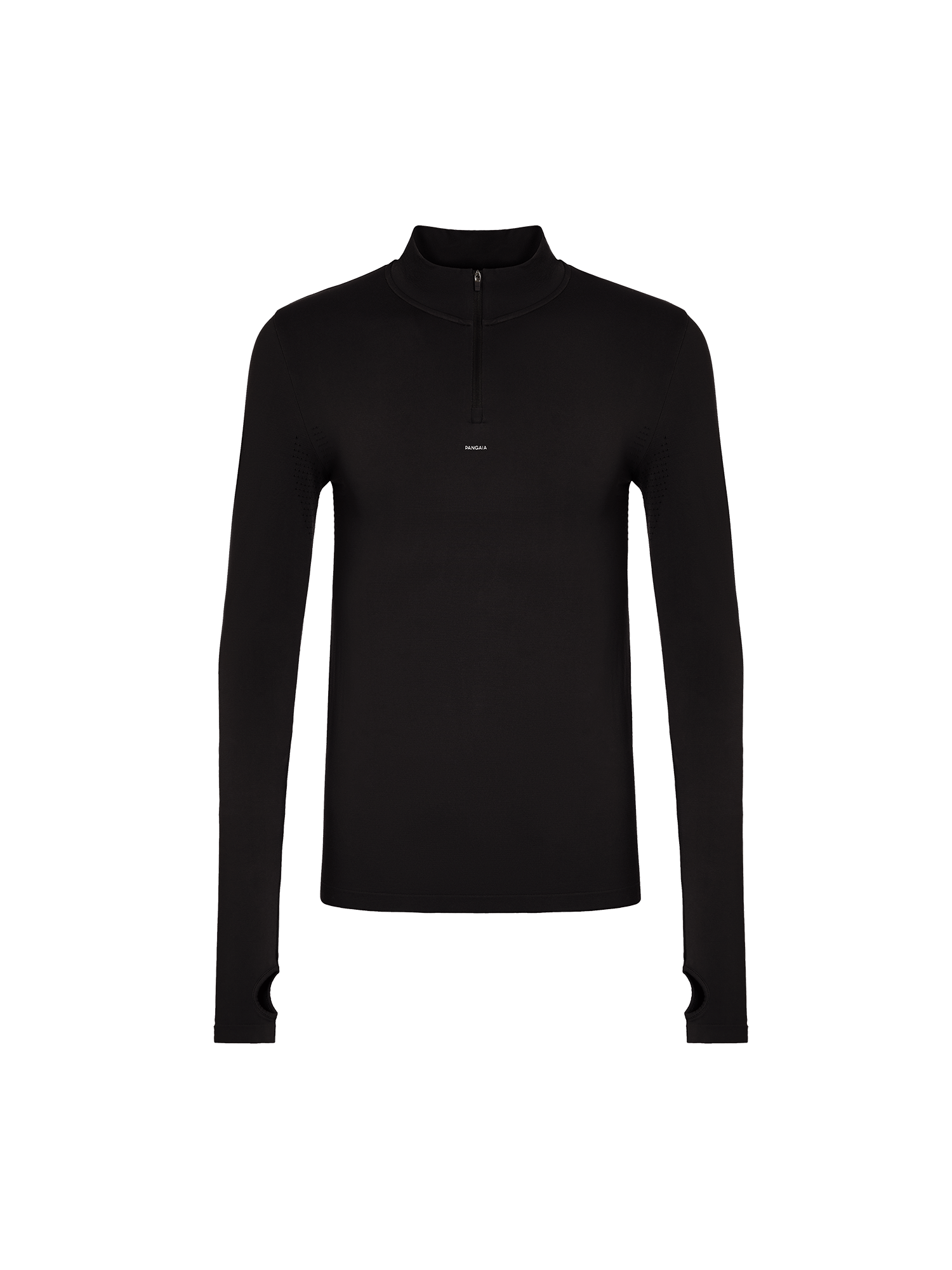 Activewear-3.1-Mens-Seamless-Half-Zip-Top-Black-packshot-3