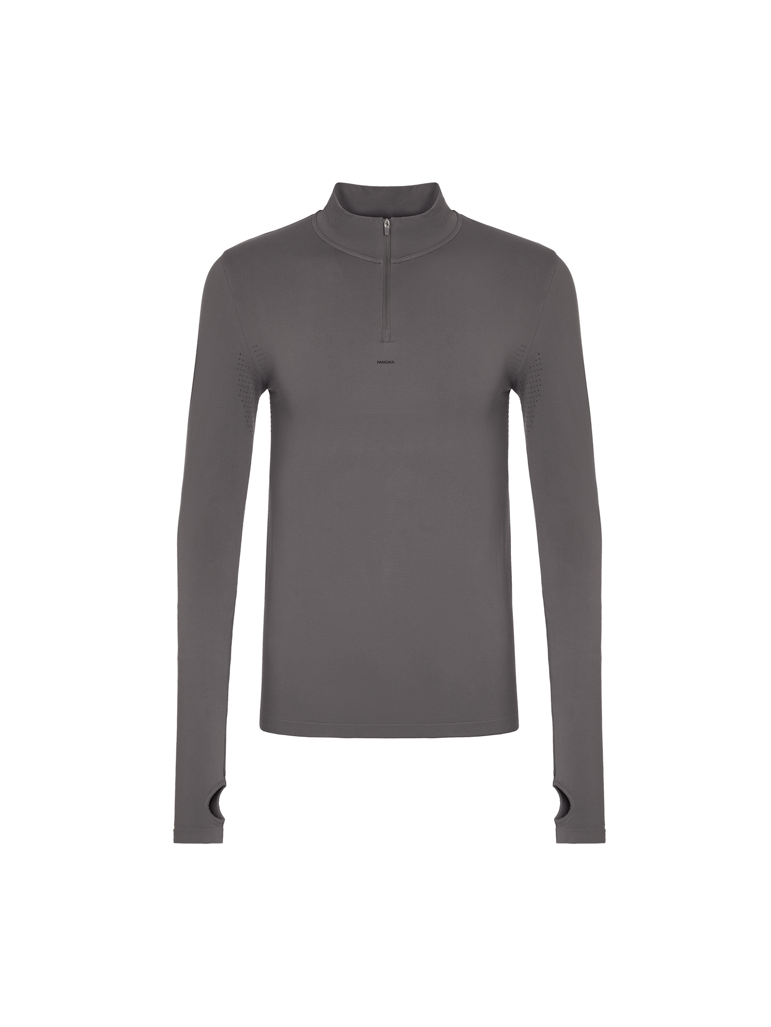 Activewear-3.1-Mens-Seamless-Half-Zip-Top-Volcanic-Grey-packshot-3