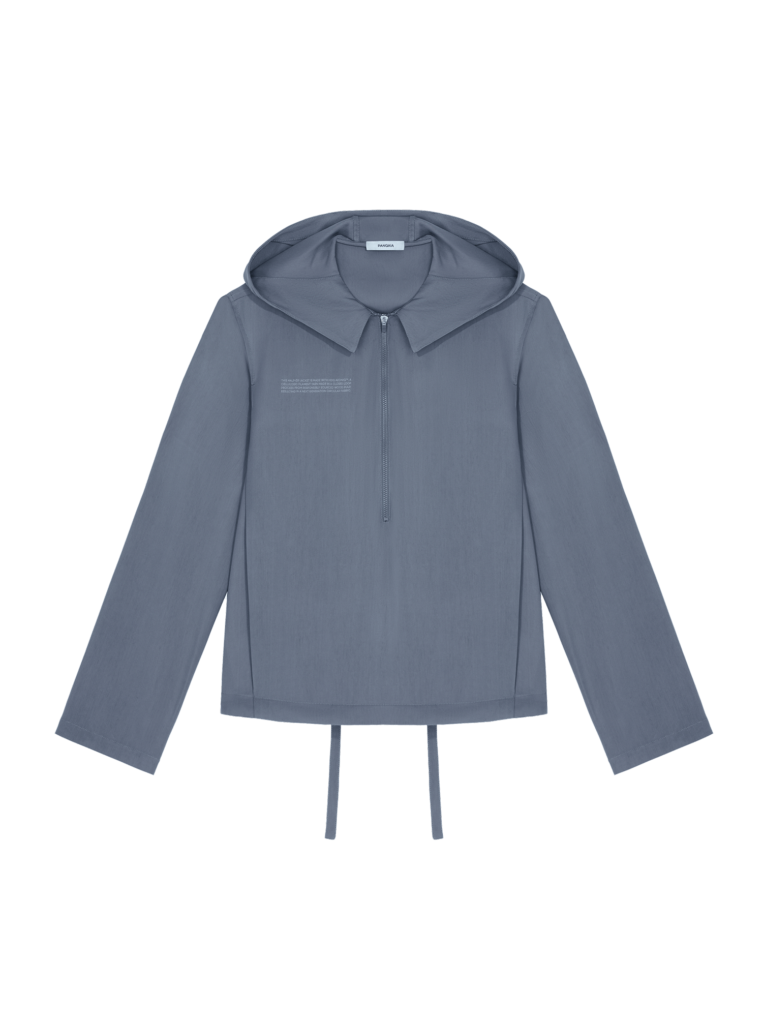 Mens AeoniQ™ Half-Zip Overtop— Volcanic Gray