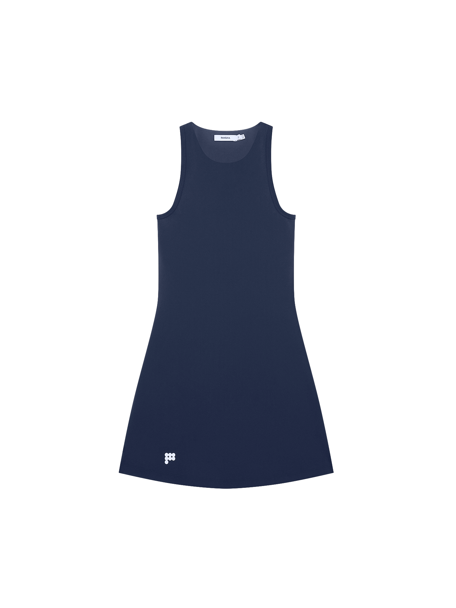 Womens Court Side Dress—Granite Navy