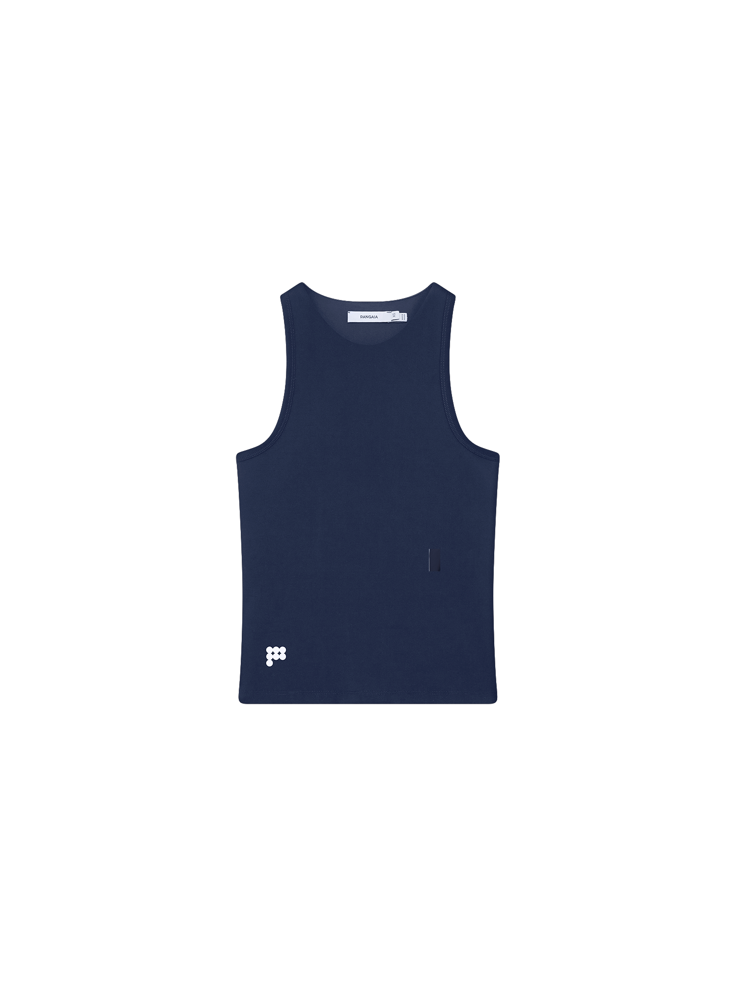 Womens Court Side Tank Top—Granite Navy