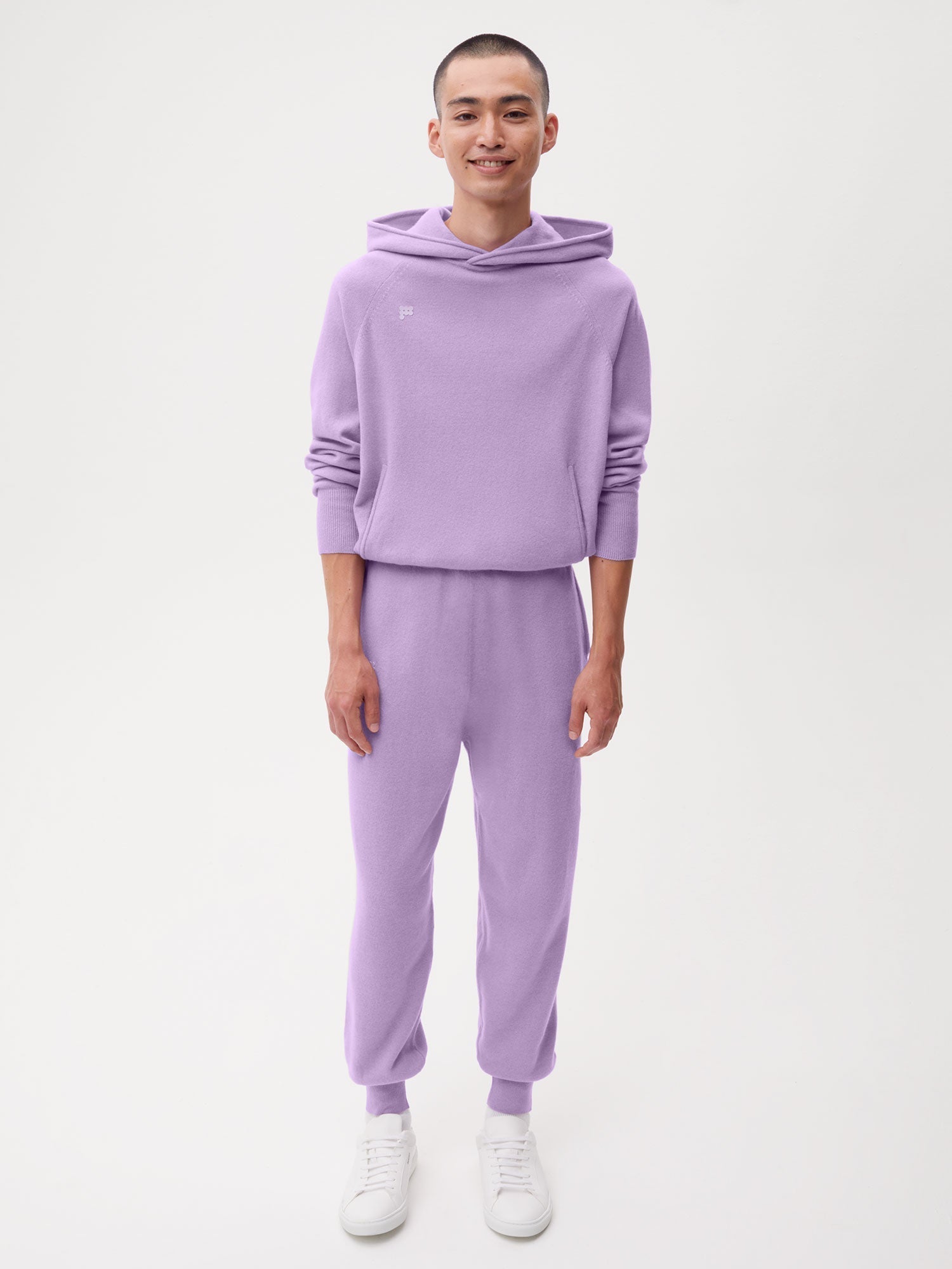 Cashmere Track Pants Orchid Purple Male