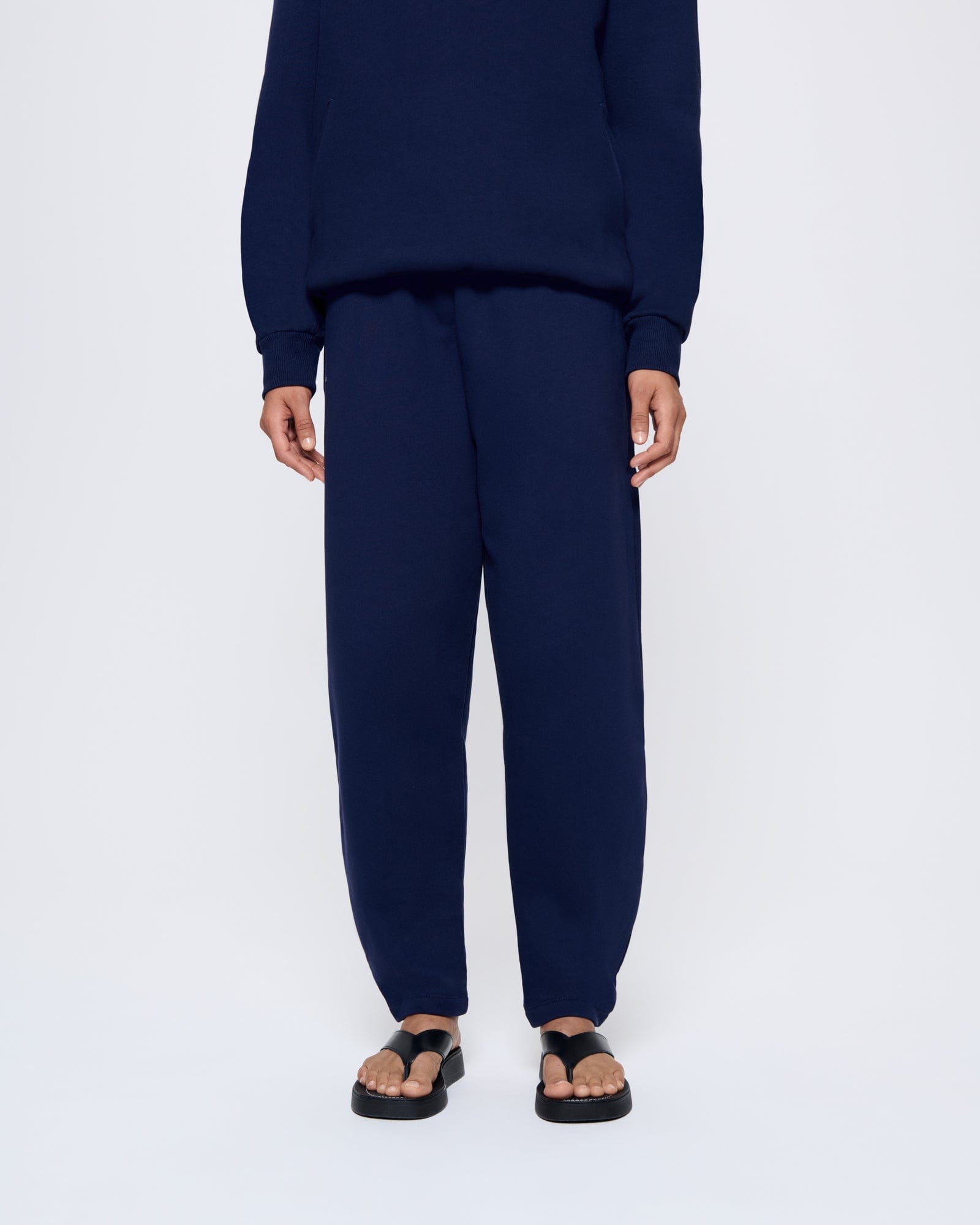 DNA_BARRELL-LEG-TRACK-PANTS_NAVY_WOMENS_FRONT