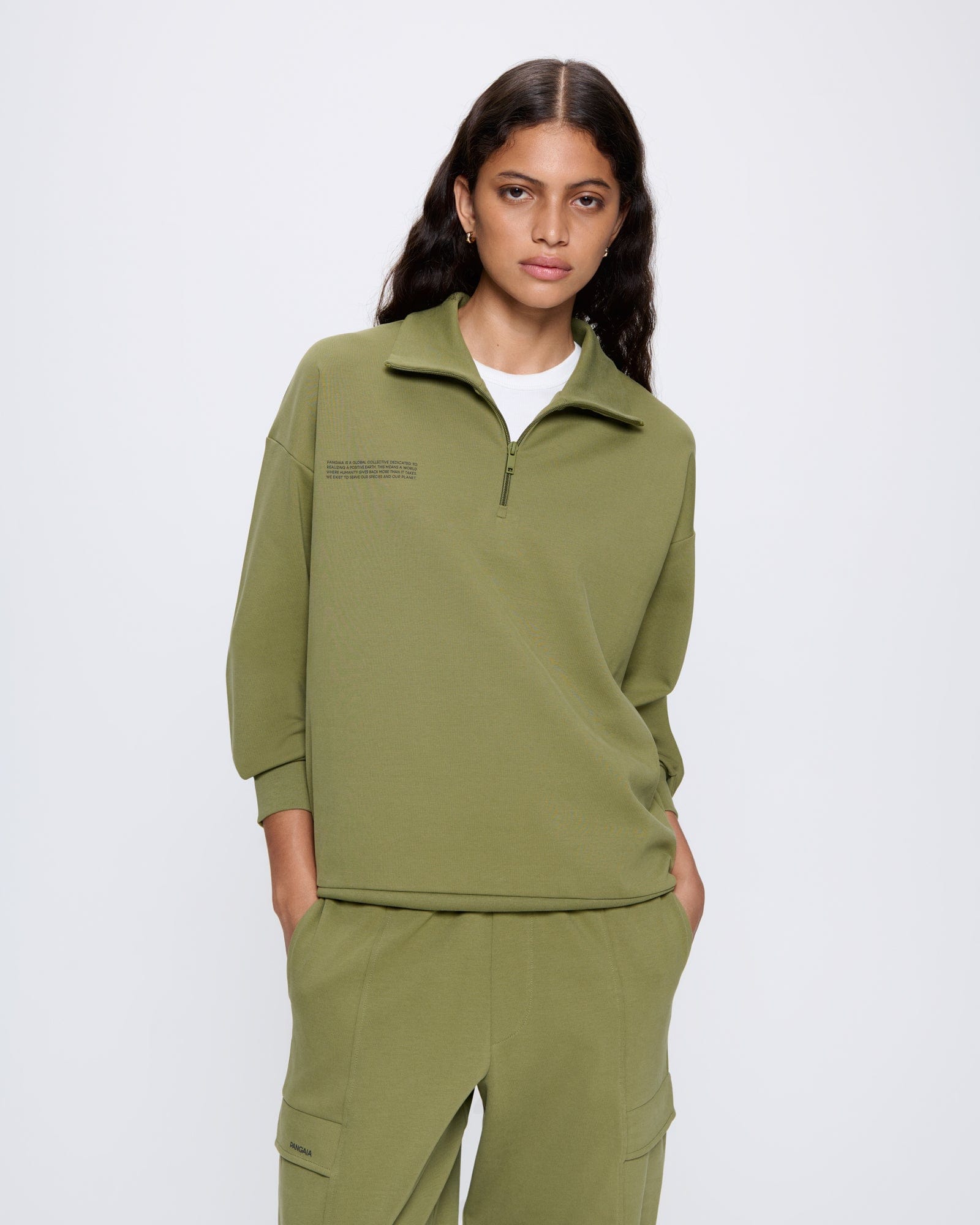 DNA_DOUBLE-JERSEY_HALF-ZIP-SWEATSHIRT_WOMENS_FRONT