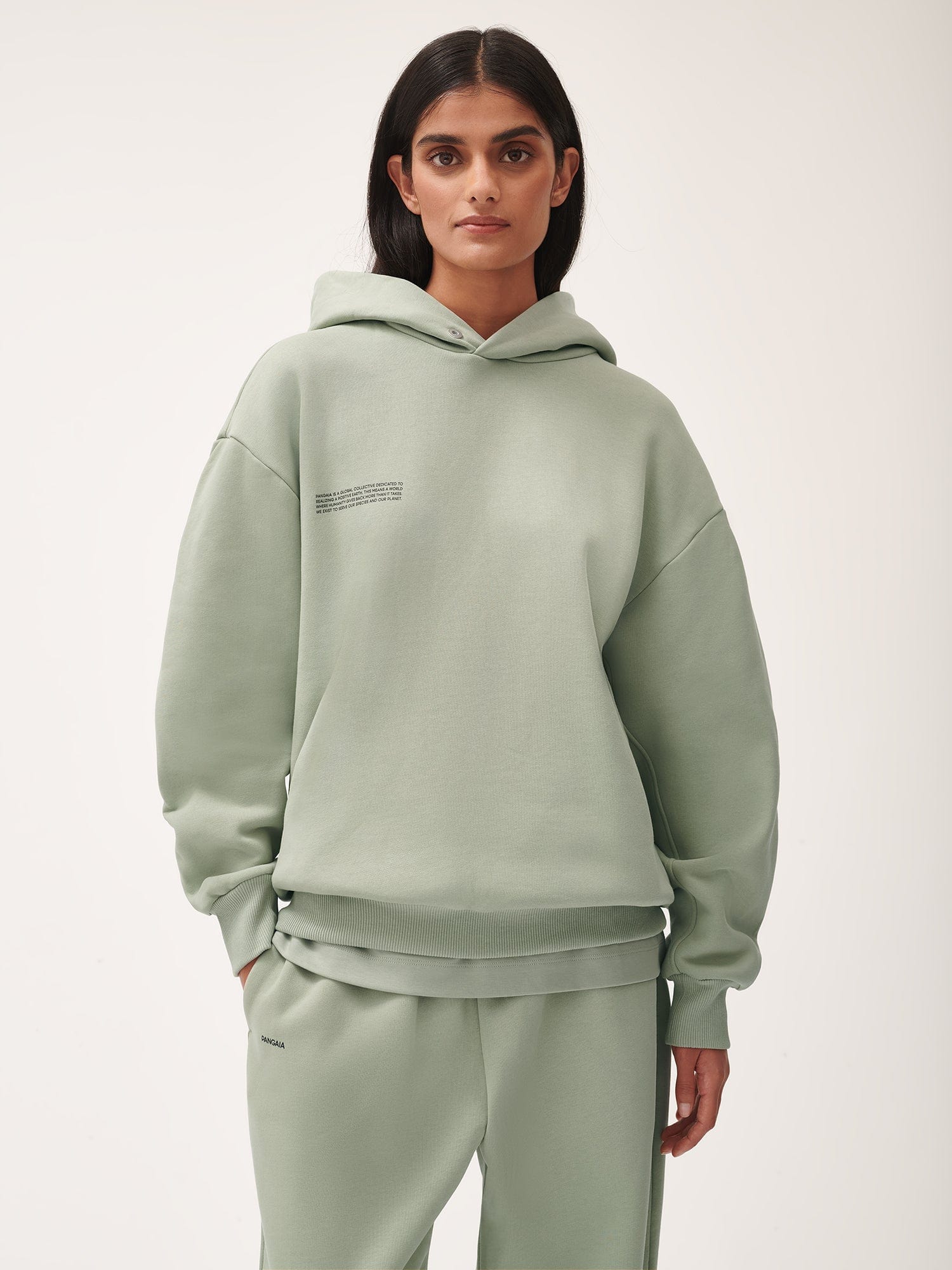 Womens Green DNA Hoodie Designer Hoodies PANGAIA