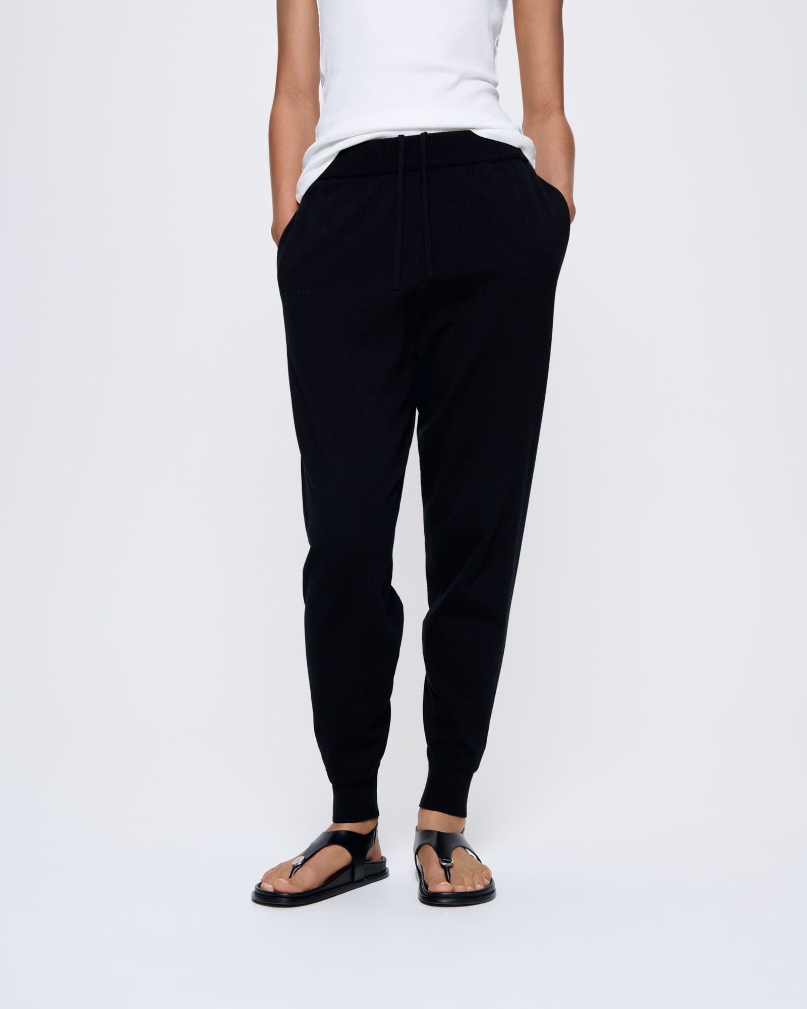 DNA_KNITTED-TRACK-PANTS_BLACK_WOMENS_FRONT