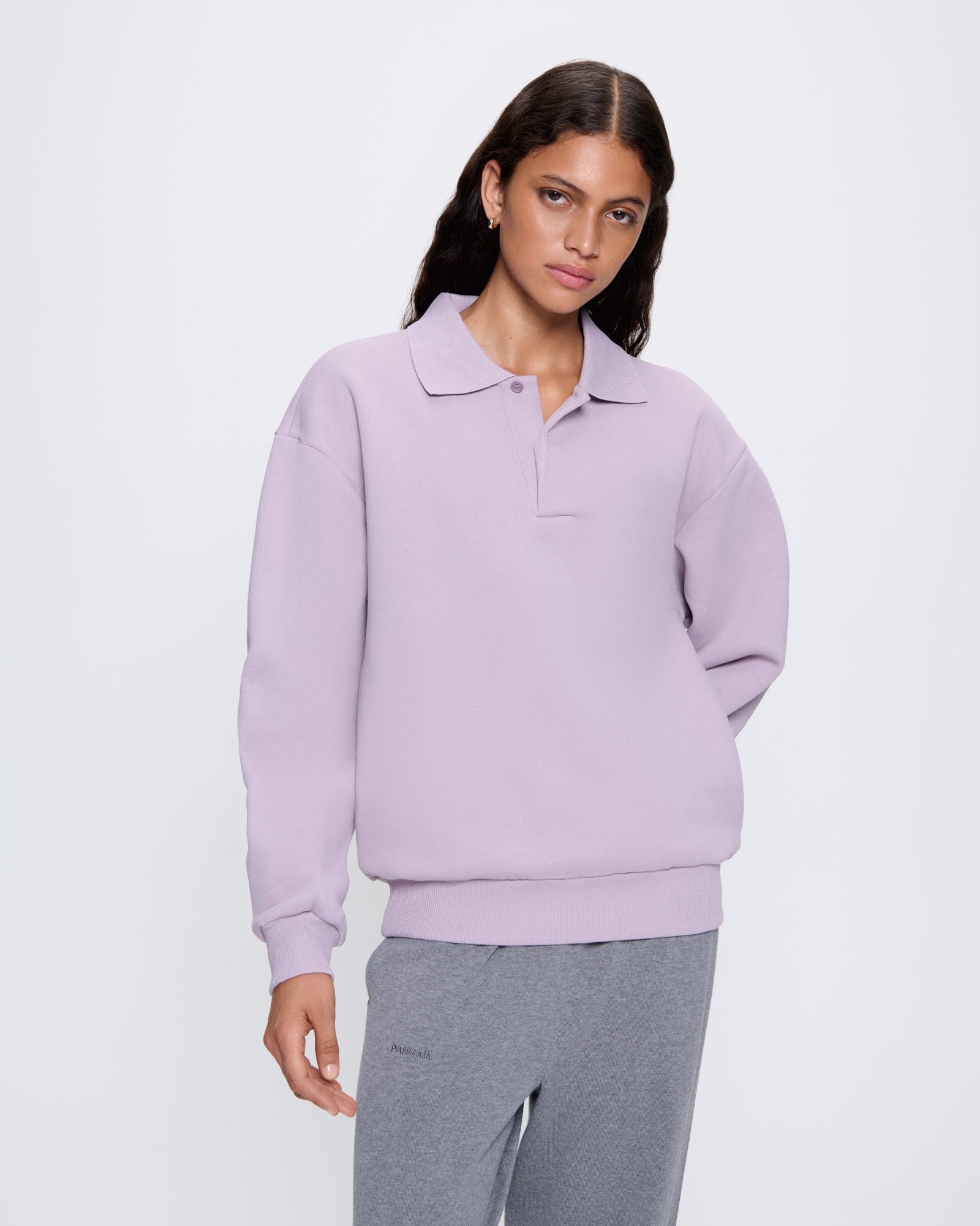 DNA_POLO-NECK-SWEATSHIRT_RAISIN-PURPLE_WOMENS_FRONT