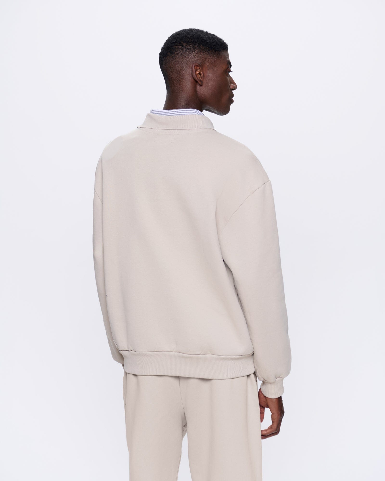 DNA_POLO_NECK_SWEATSHIRT_STONE_MENS_BACK