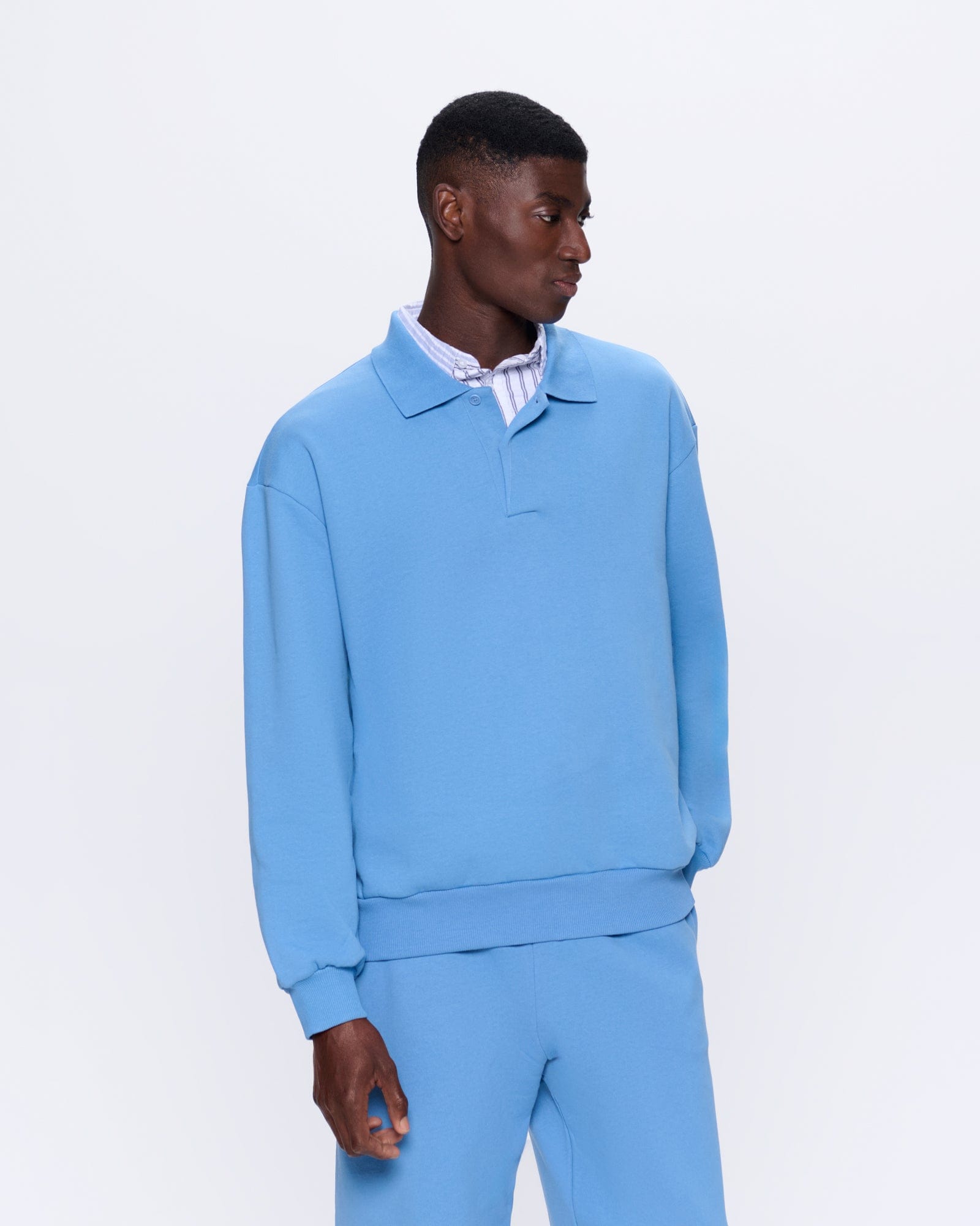 DNA_POLO_NECK_SWEATSHIRT_SUMMIT_BLUE_MENS_FRONT