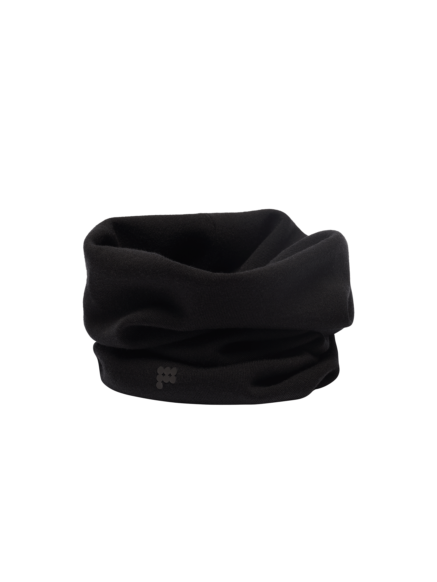 Regenerative Merino Wool Snood—black