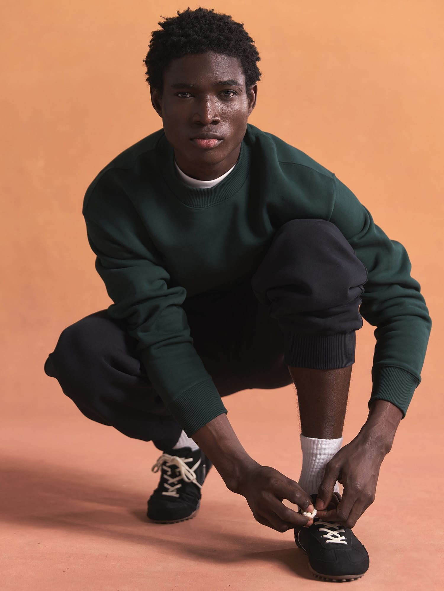 Mens Heavyweight Sweatshirt—Depth Green