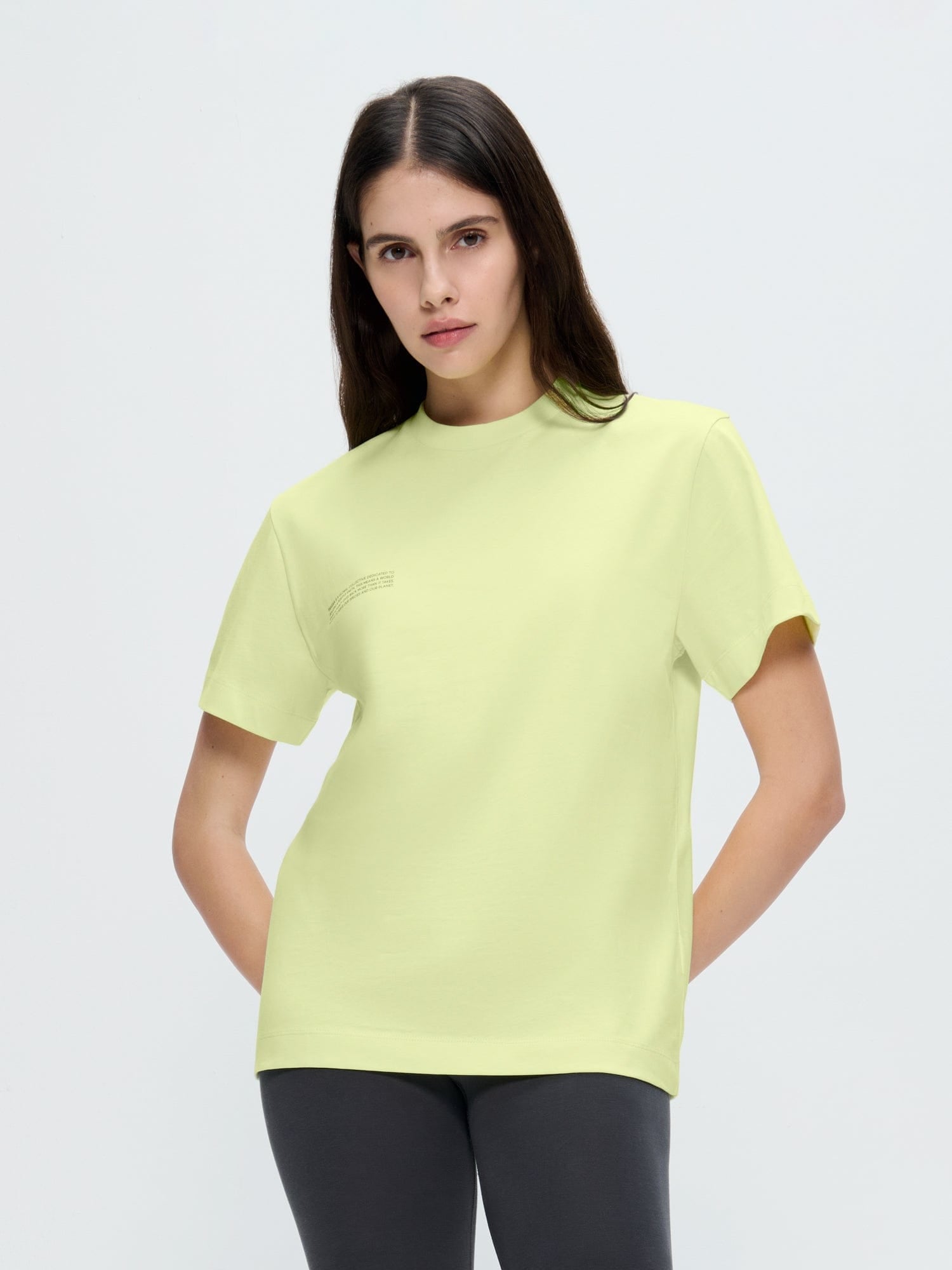 Womens 365 Midweight T-shirt—Soft Lime