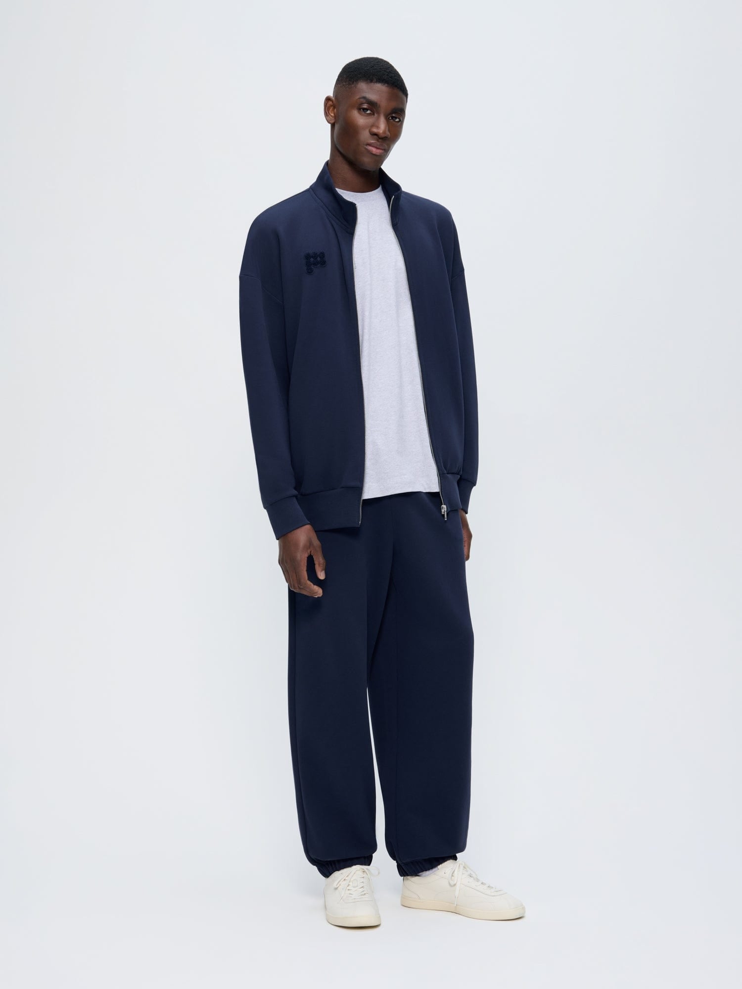 Mens Track Pants—Midnight Navy