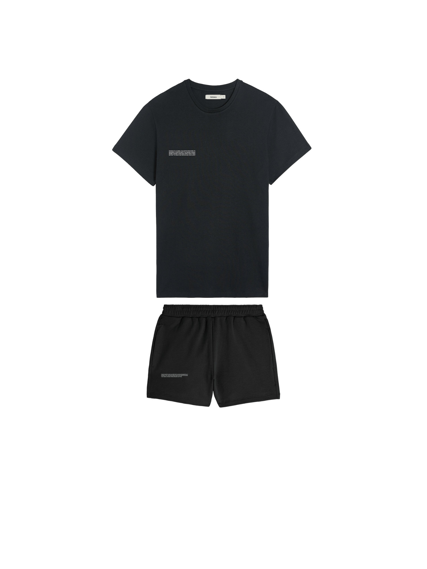Mens 365 T-shirt and Shorts Bundle—Black