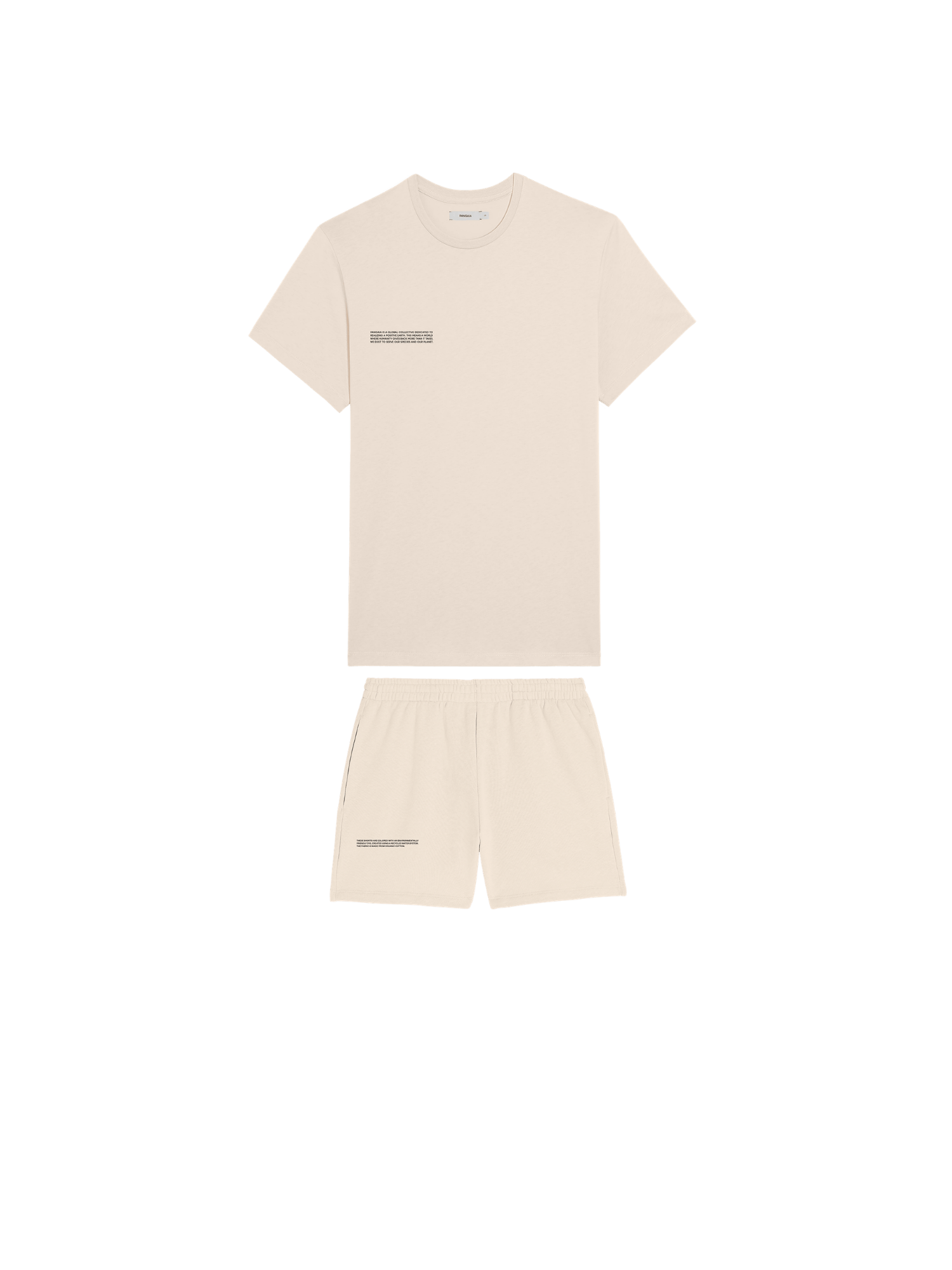 Mens 365 T-shirt and Shorts Bundle—Sand