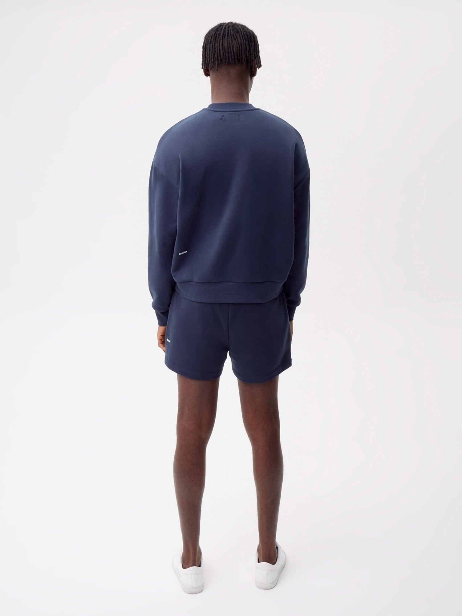 Organic Cotton Shorts Navy Blue Male