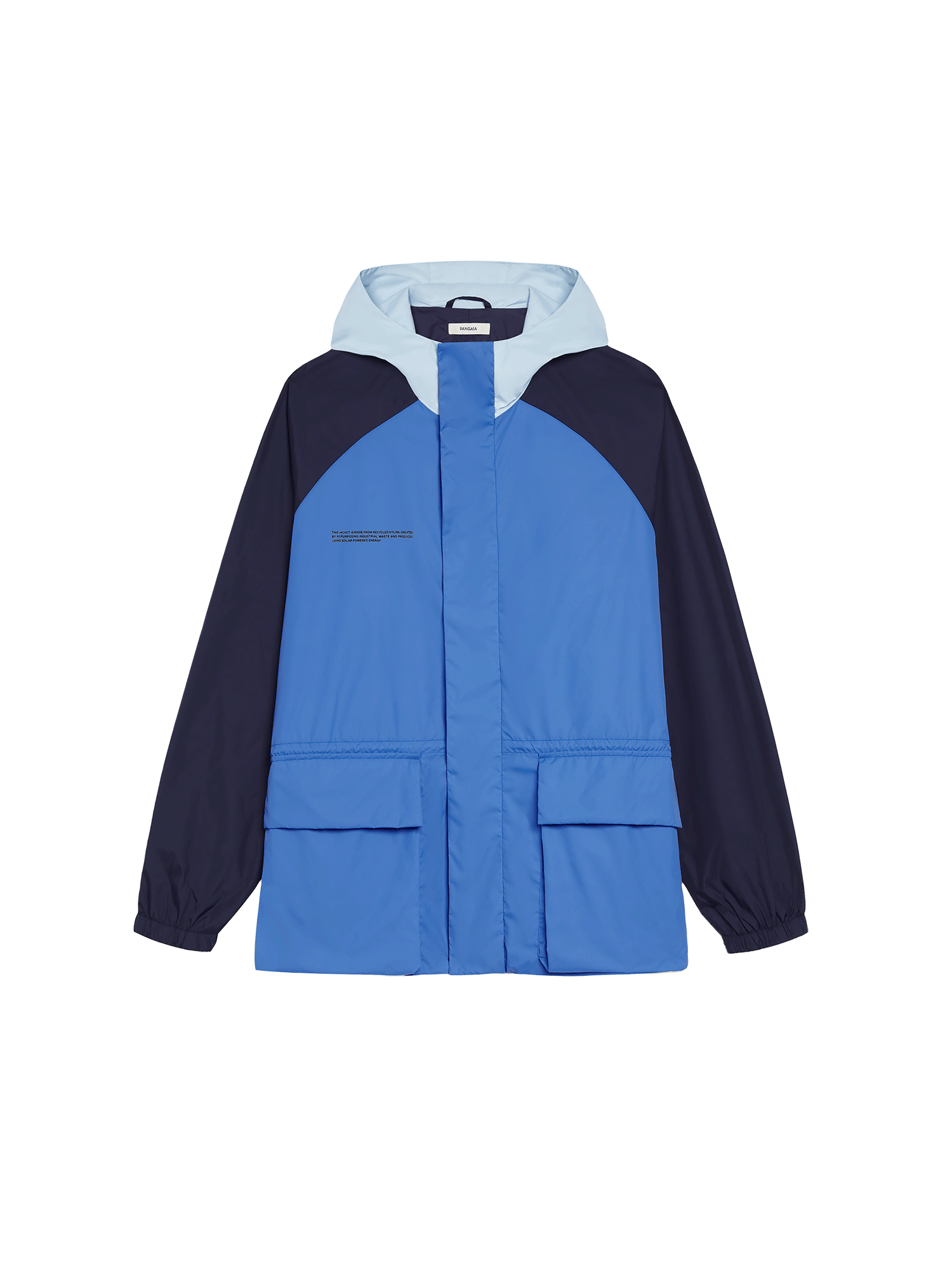 Recycled-Nylon-Colour-Block-Jacket-Cerulean-Blue-packshot-3