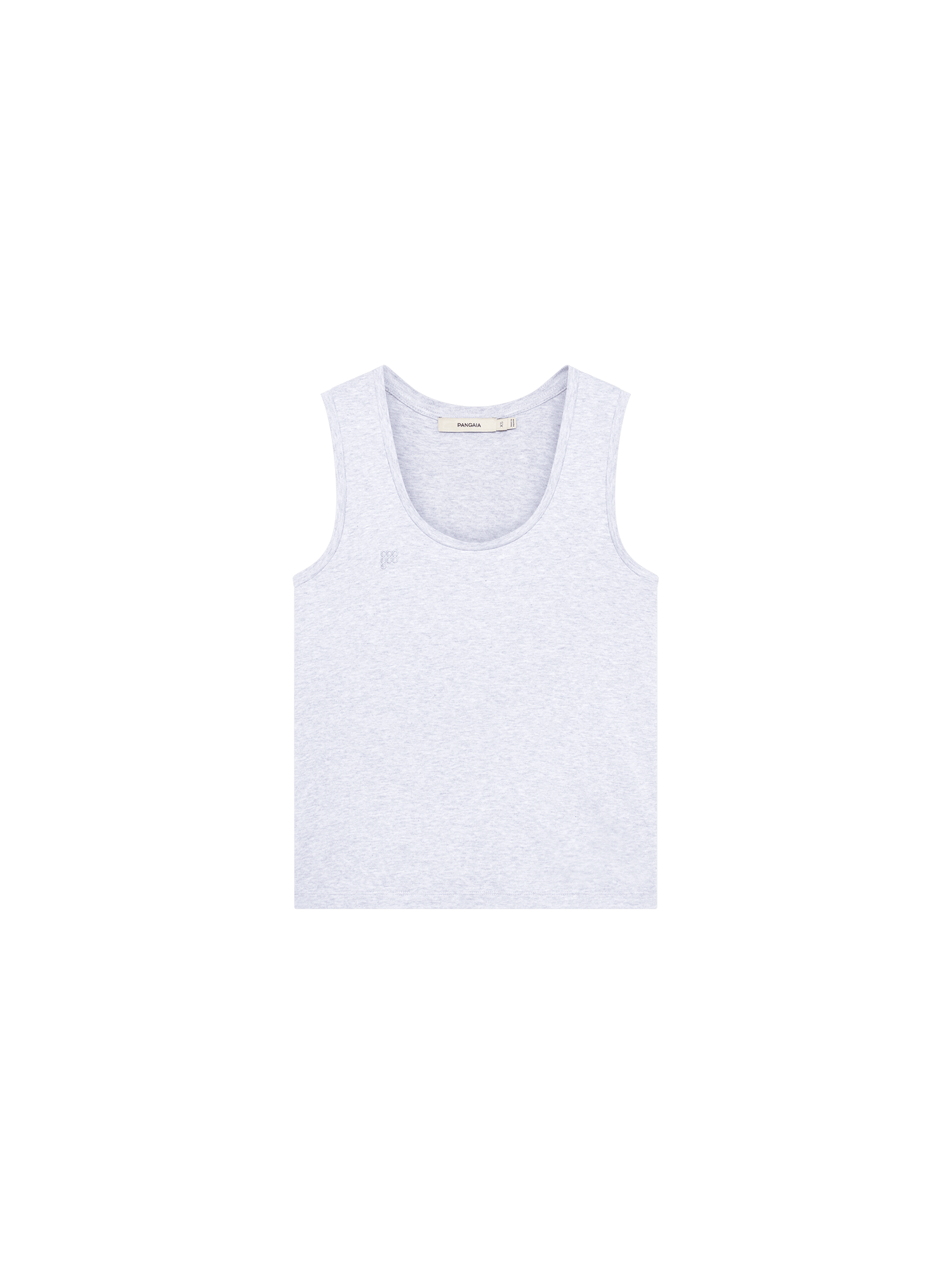 Womens Cotton Tank Top—Grey Marl
