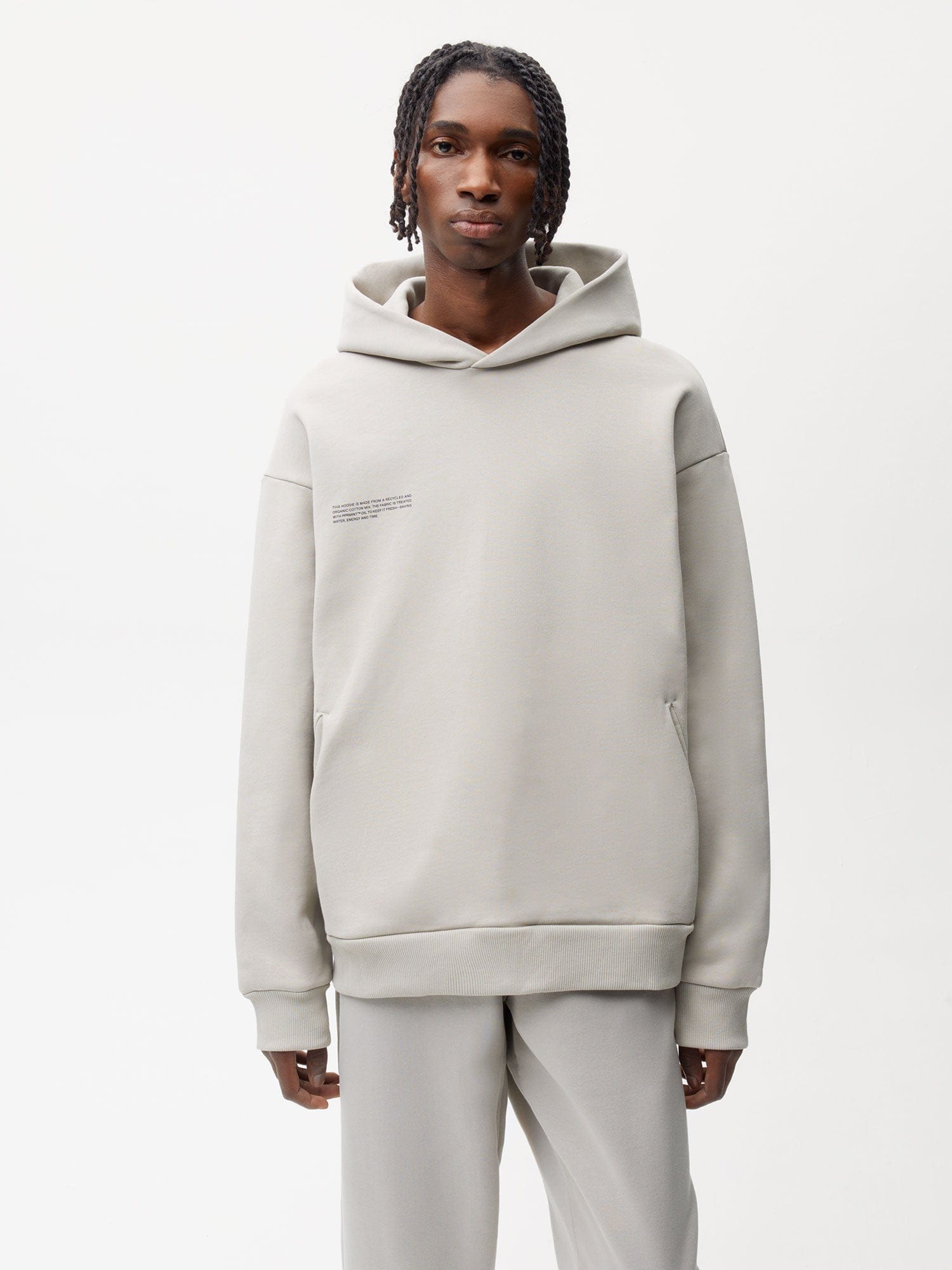 Pangaia Aloe top Linen Hoodie