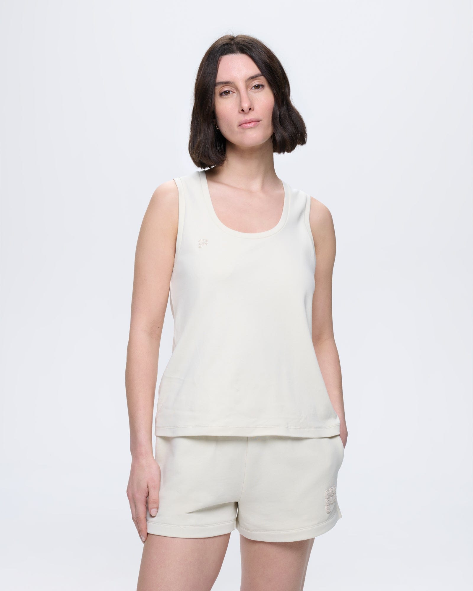 Womens Tank Top—Bone White