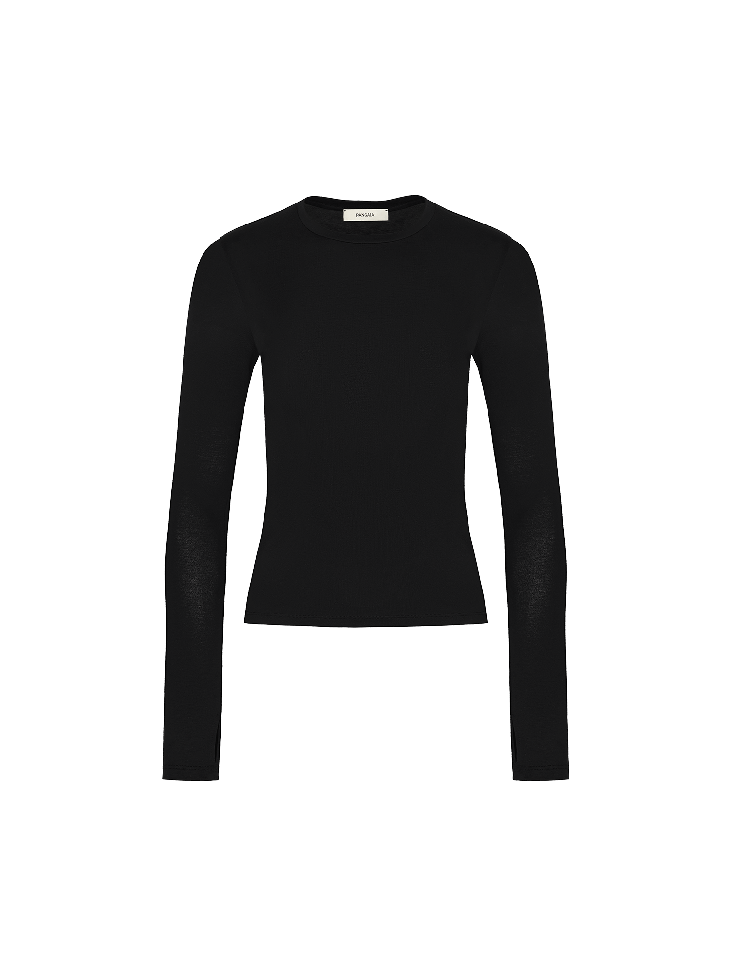 Women_s_365_Cotton_Stretch_Long_Sleeved_Top_Black_Womens-packshot-5