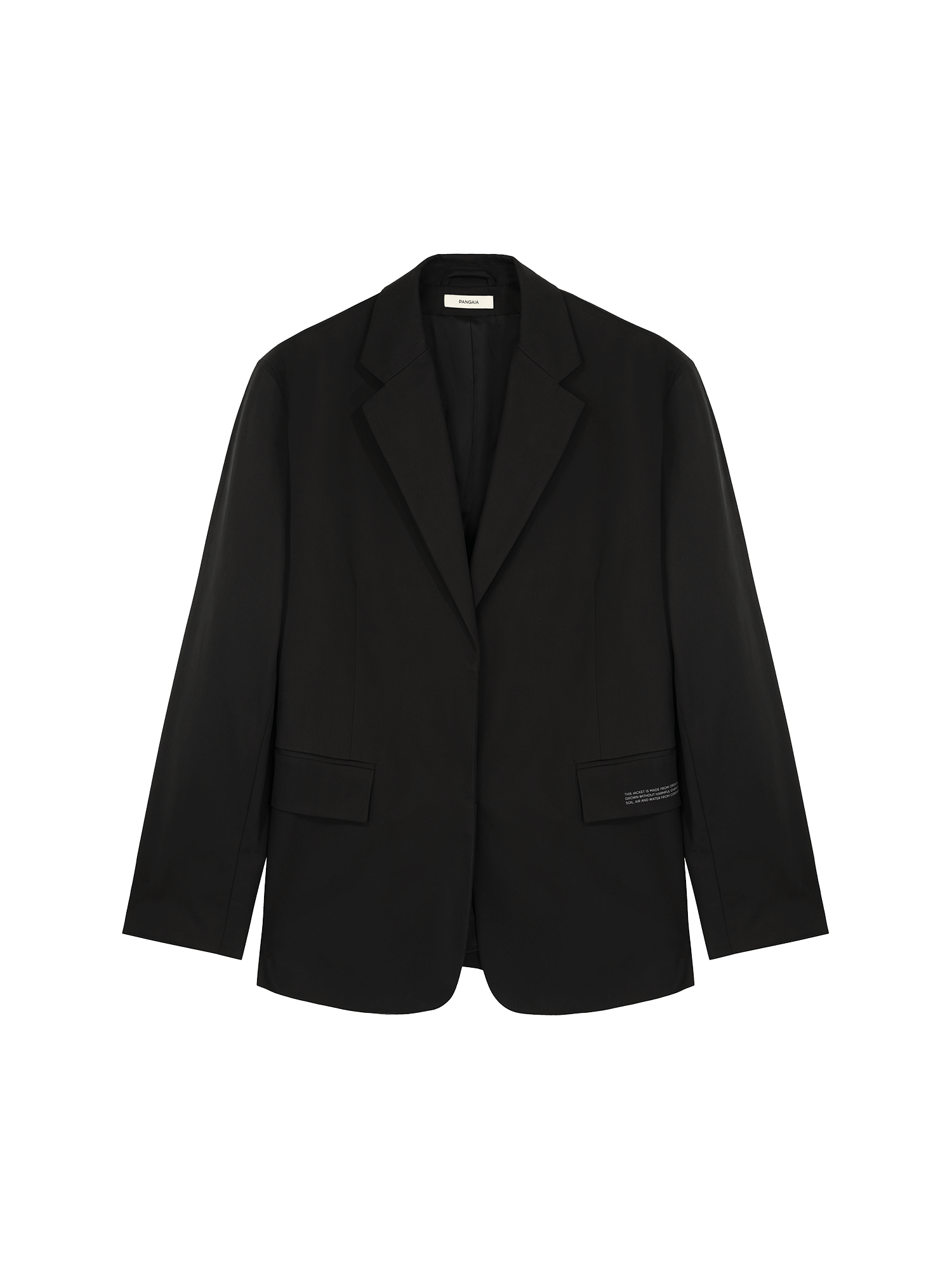 Womens-Cotton-Tailored-Jacket-Black-packshot-2