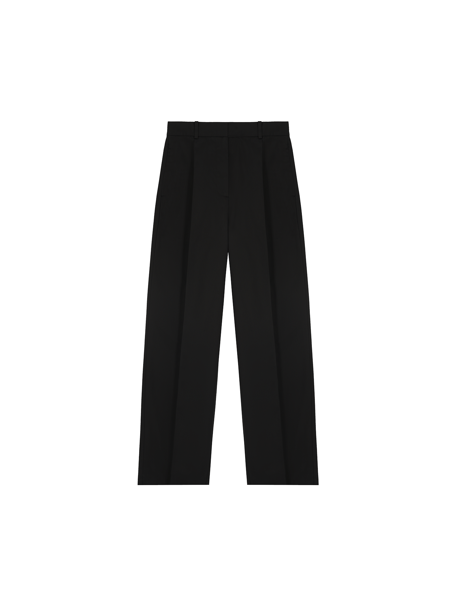 Womens-Cotton-Tailored-Trouser-Black-packshot-3