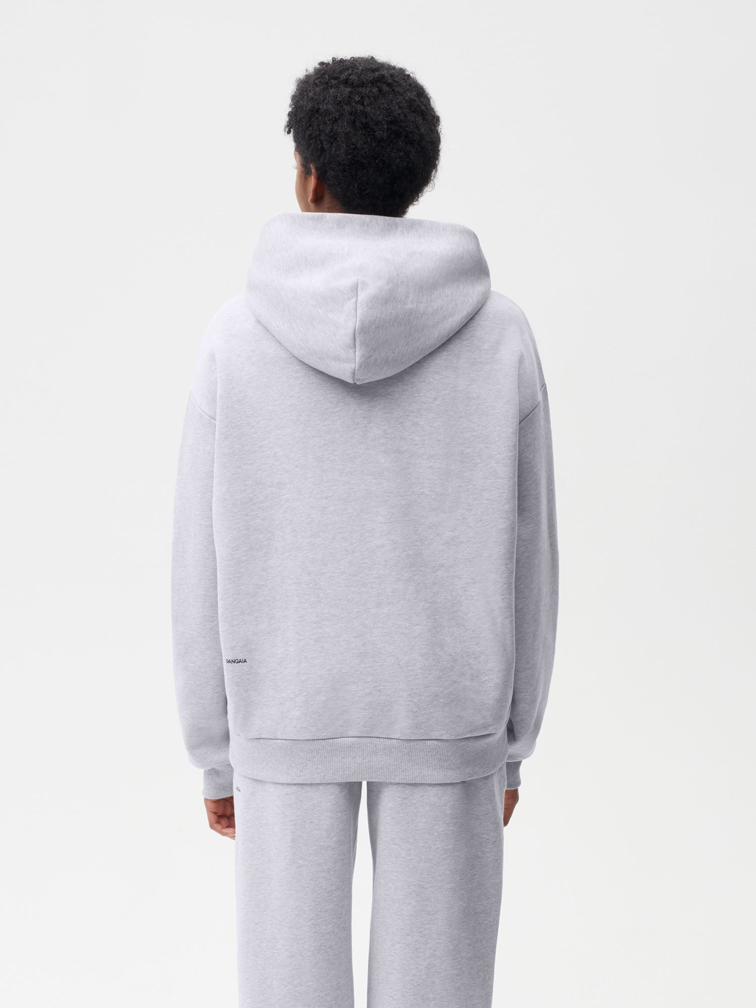 Heavyweight Recycled Cotton Hoodie Grey Marl WW Female-2