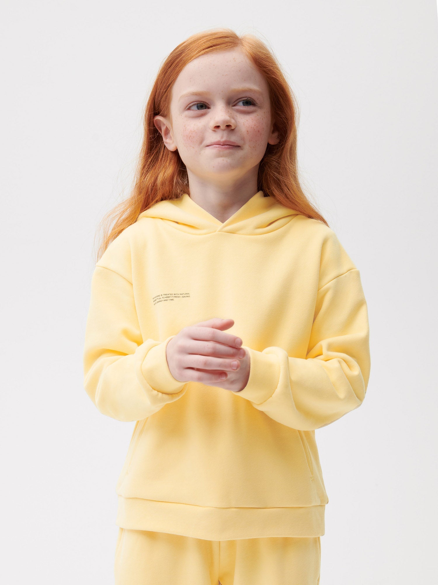 Kids Hoodie Buttercup Yellow