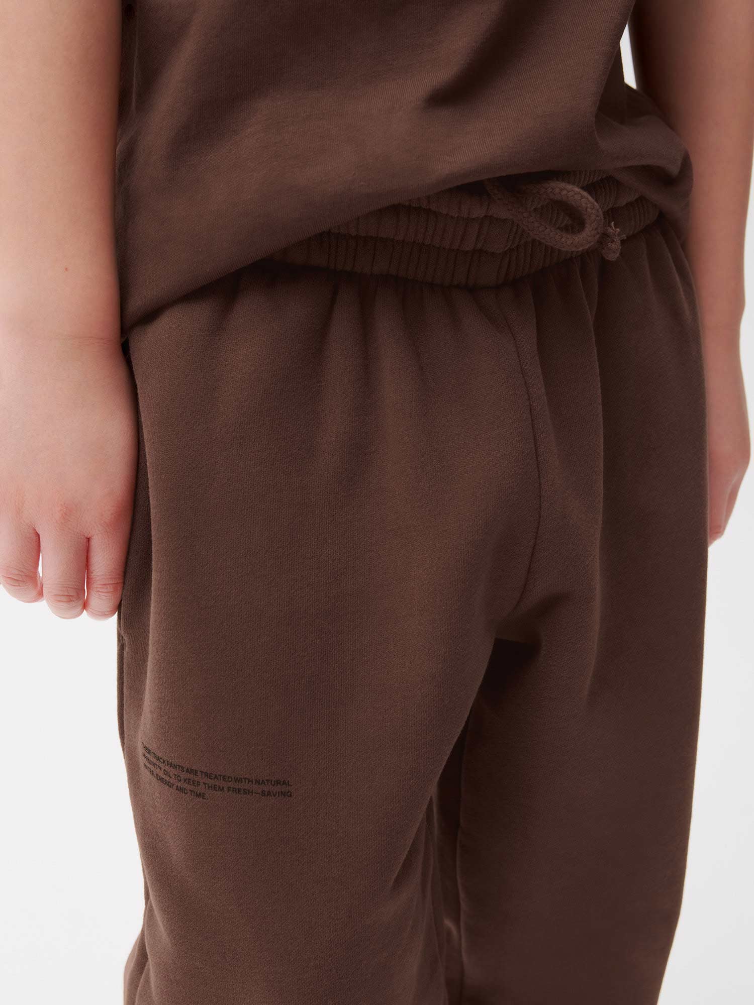 Kids Track Pants Chestnut Brown