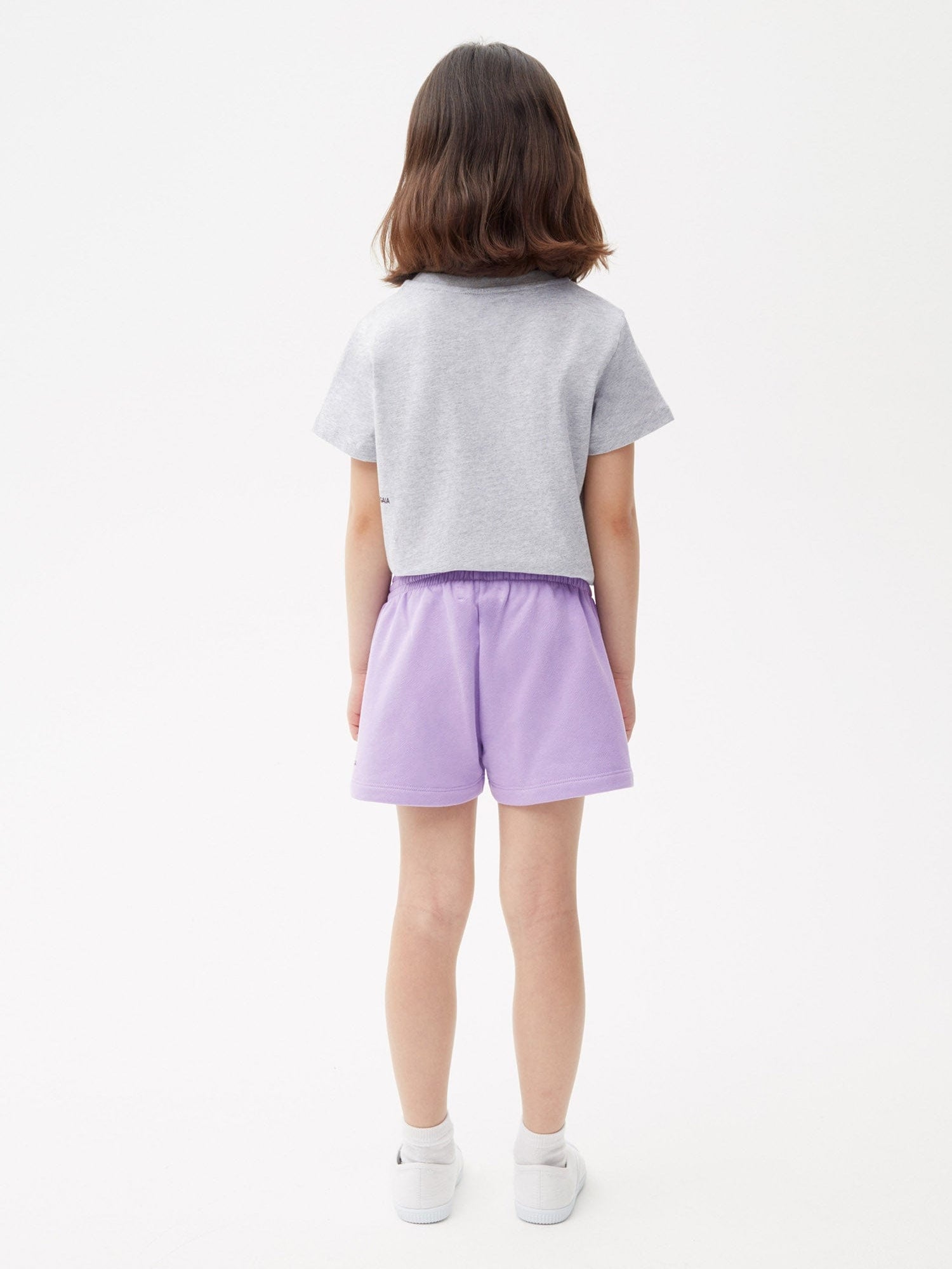 Kids Organic Cotton Shorts Orchid Purple