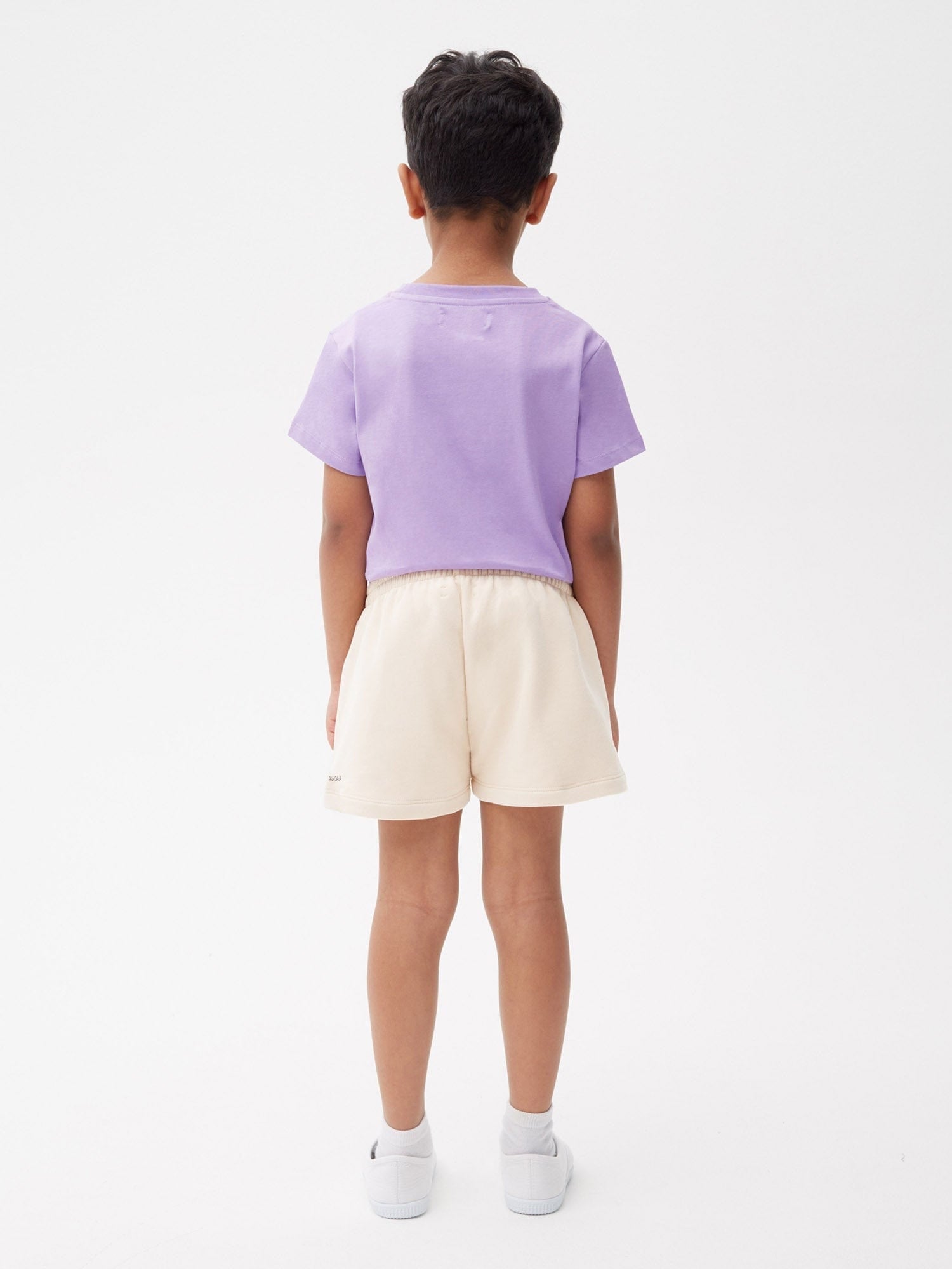 Kids Organic Cotton Shorts Sand