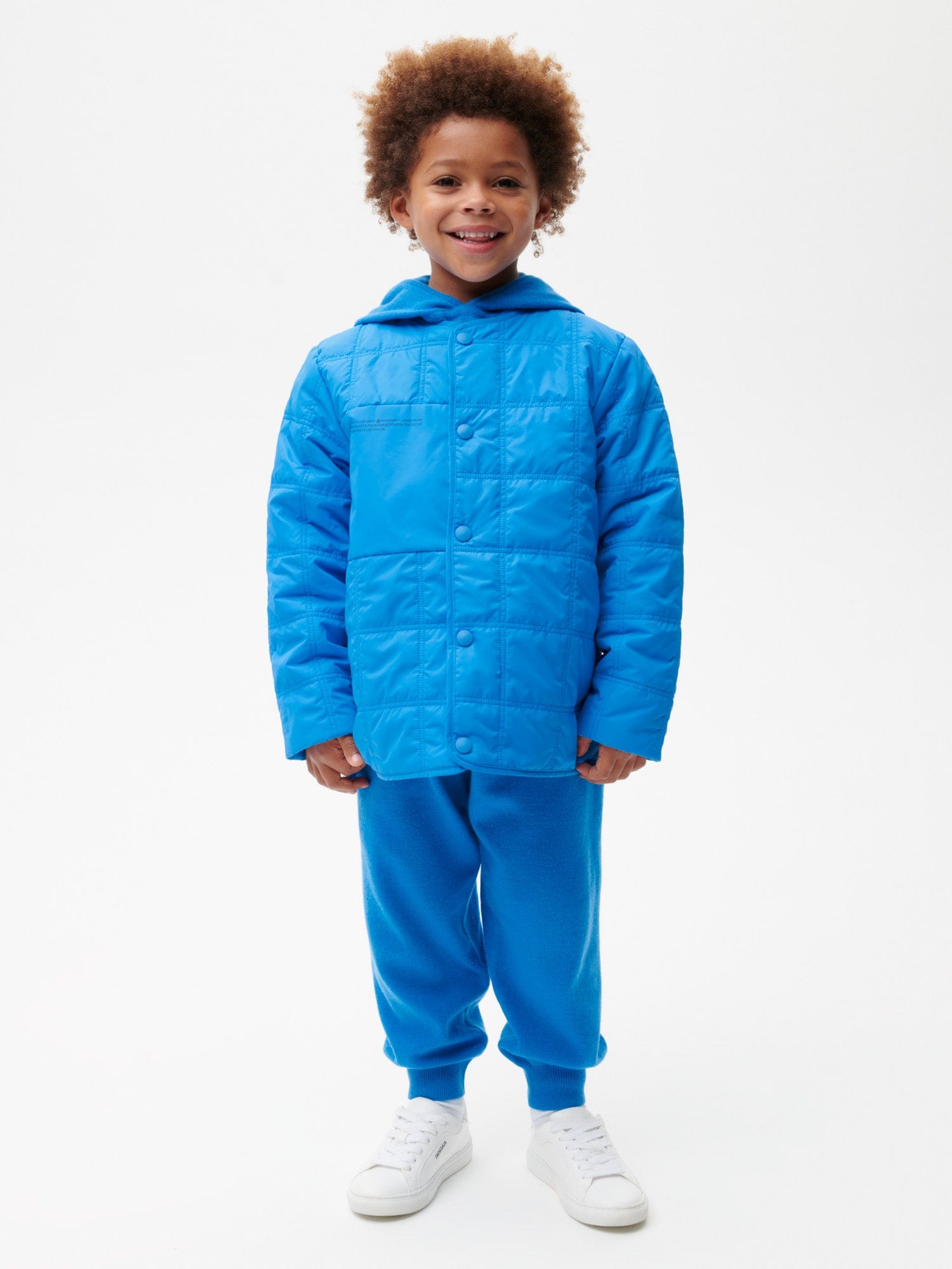 Kids-Recycled-Nylon-NW-FLWRDWN-Quilted-Collarless-Jacket-Cerulean-Blue-1