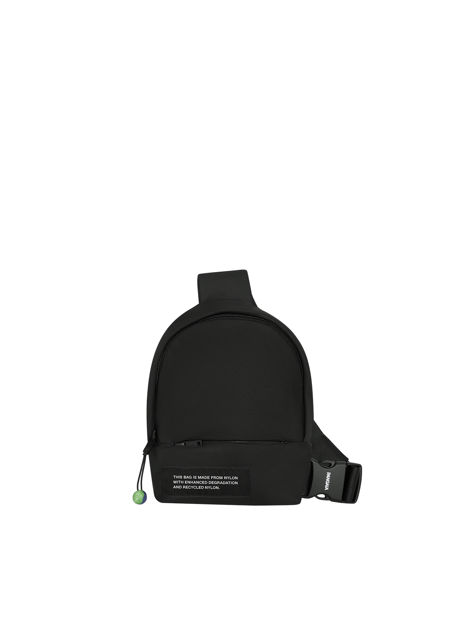 Black Nylon Cross Body Bag PANGAIA